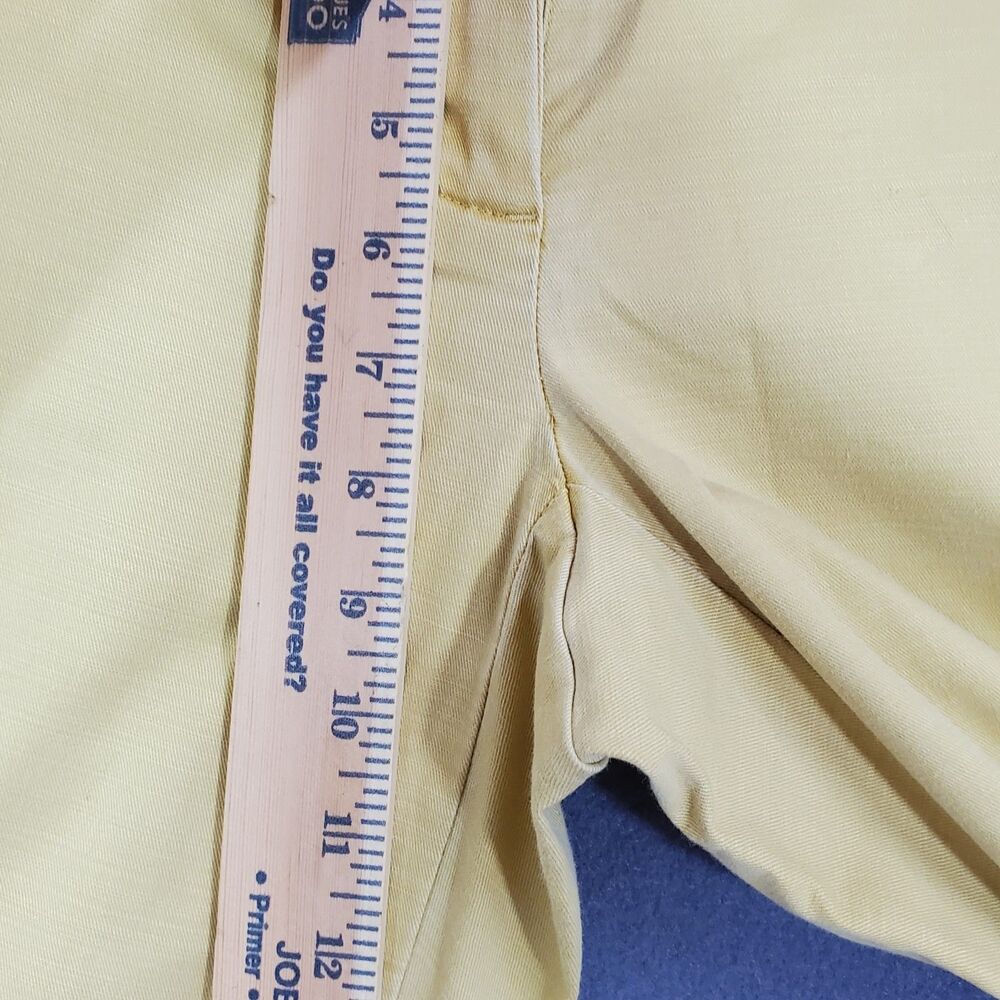 Jjill Pants‎ Womens Size 4 Yellow Cotton Tencel Spandex Mix - Picture 6 of 7
